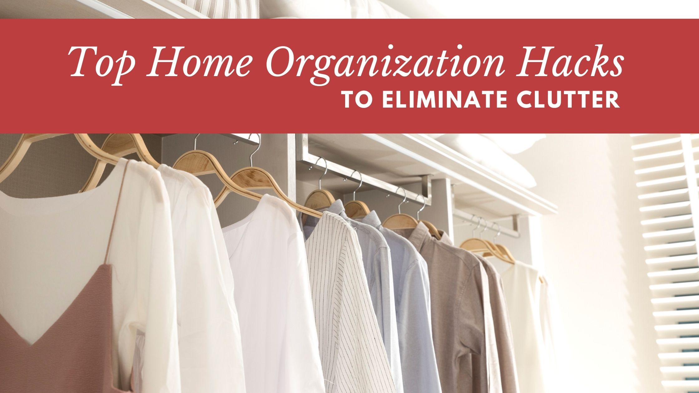 Home Organization Hacks